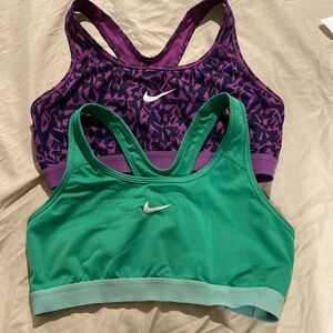 2 Nike sports bras